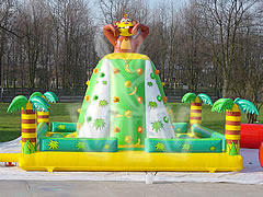Inflatable mountains