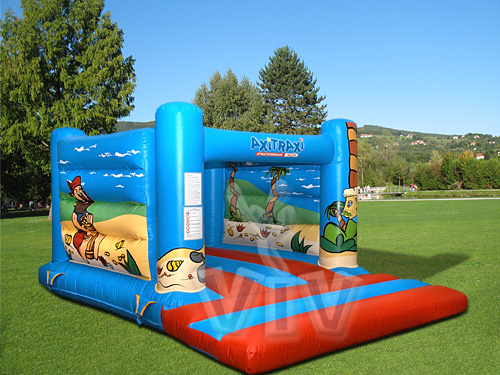 Large VIV inflatable castle for commercial bounce attraction use