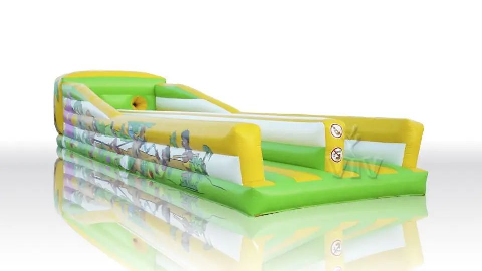 Bungee Run GIGANT with painting commercial inflatable action game