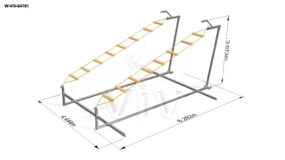 Raft Ladders - Collection Pirate commercial inflatable action game