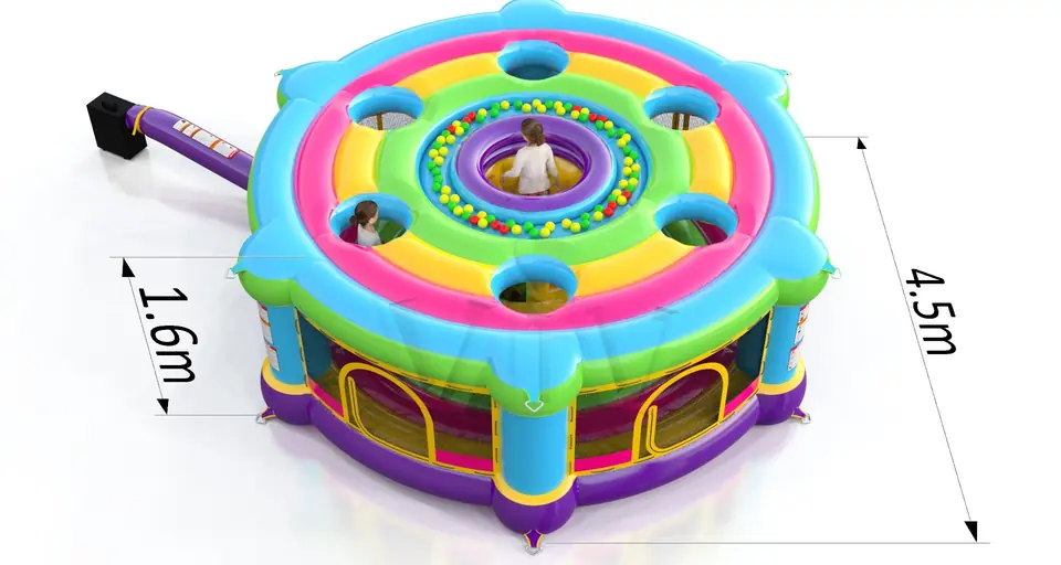 Whack a mole Startup for kids commercial inflatable action game