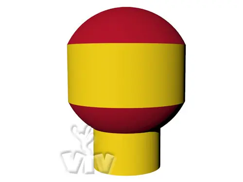 Balloon with narrow base for digital overprint 8 m commercial promotional inflatable balloon