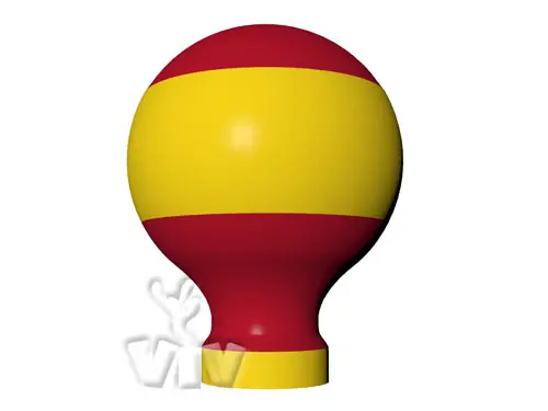 Balloon with narrowing 10 m commercial promotional inflatable balloon