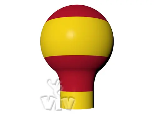 Balloon without narrowing 5 m commercial promotional inflatable balloon