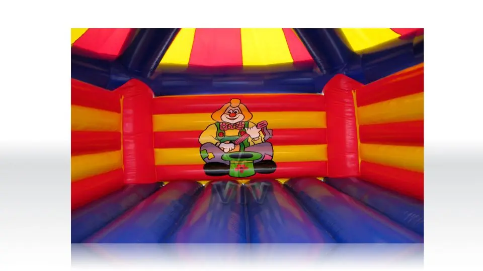 Circus 7 x 6 m with roof commercial inflatable bounce
