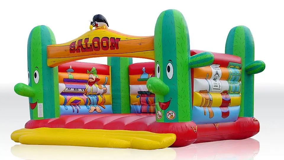Saloon Cactus 6 x 5 without roof commercial inflatable bounce