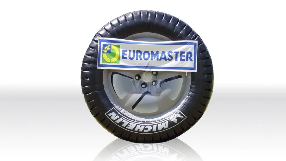 Michelin Tire 4 m commercial custom inflatable