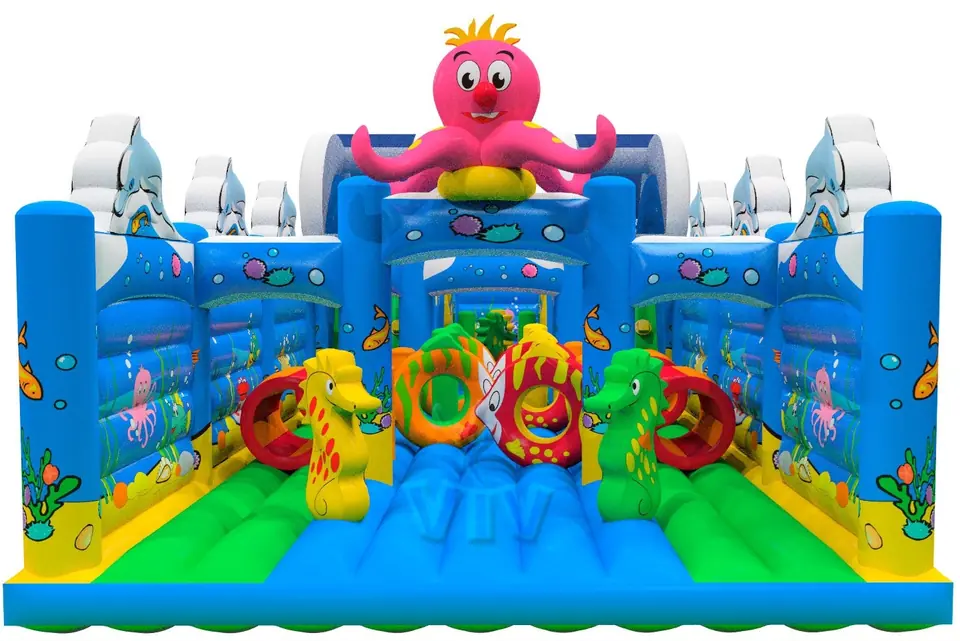 Obstacle Course Underwater World - Collection Unterwater World commercial inflatable obstacle course