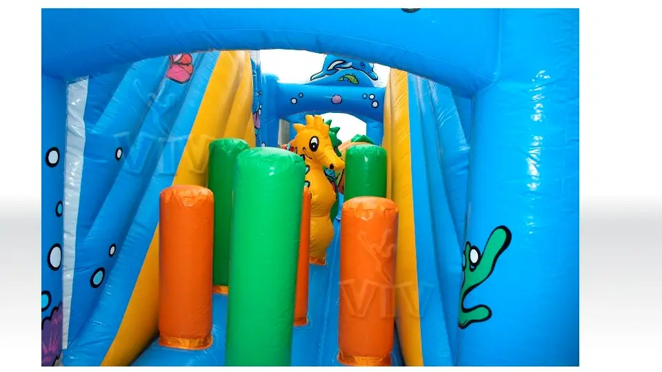 Obstacle Course Underwater World - Collection Unterwater World commercial inflatable obstacle course