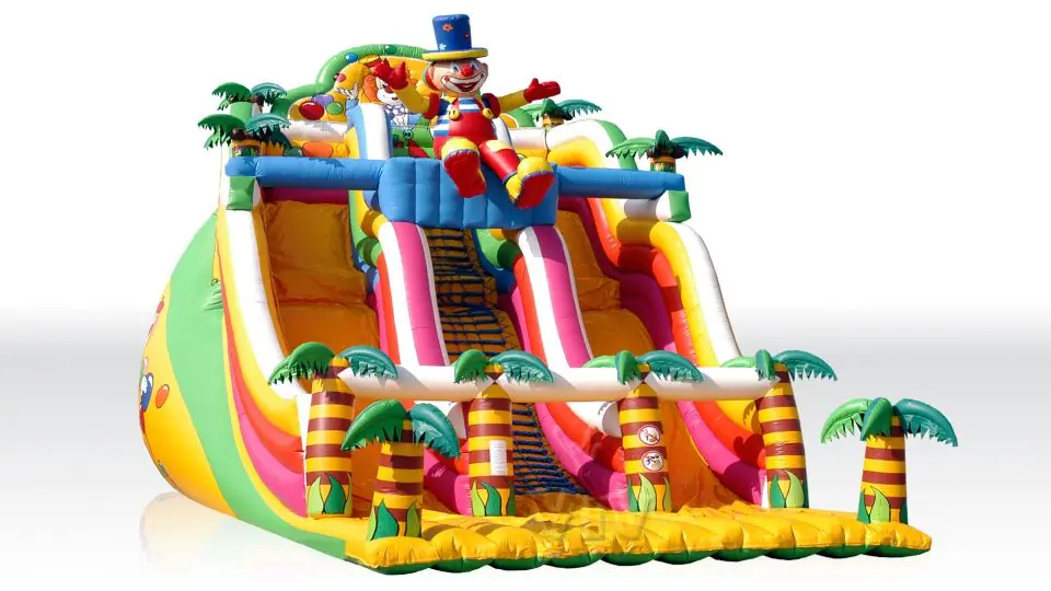 Clown GIGANT Professional commercial inflatable slide