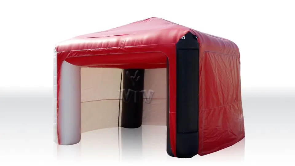 Square tent 6 x 6 m commercial promotional inflatable tent