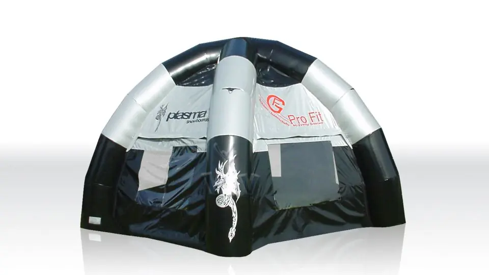 Tent Spider - External diameter 10 m commercial promotional inflatable tent